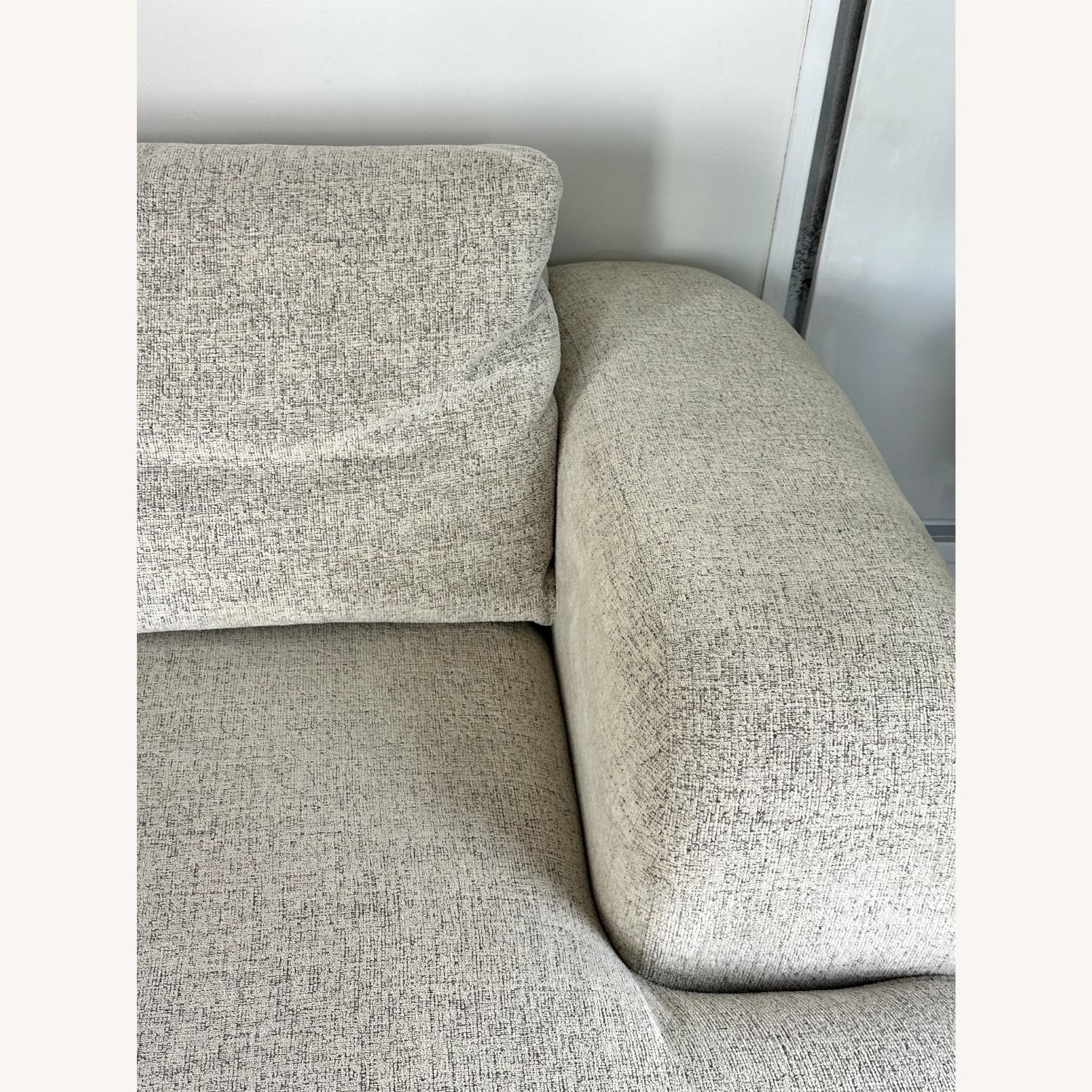 Create Comfort Benito Natural Fabric 3+ Seater Sofa - image-5