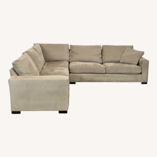Used Room & Board Sectional Sofa-Spacious & Comfortable for sale on AptDeco