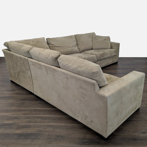 Used Room & Board Sectional Sofa-Spacious & Comfortable for sale on AptDeco