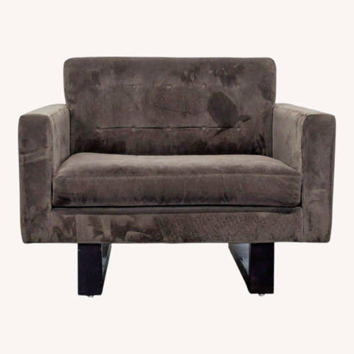 Used Room & Board Wells Modern Brown Lounge Chair for sale on AptDeco