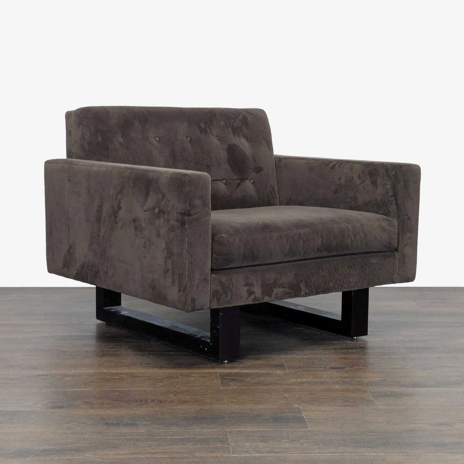 Room & Board Wells Modern Brown Lounge Chair - image-2