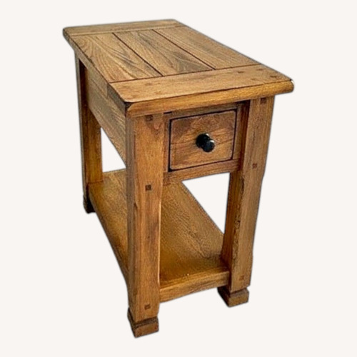 Used Light Brown Side Table for sale on AptDeco