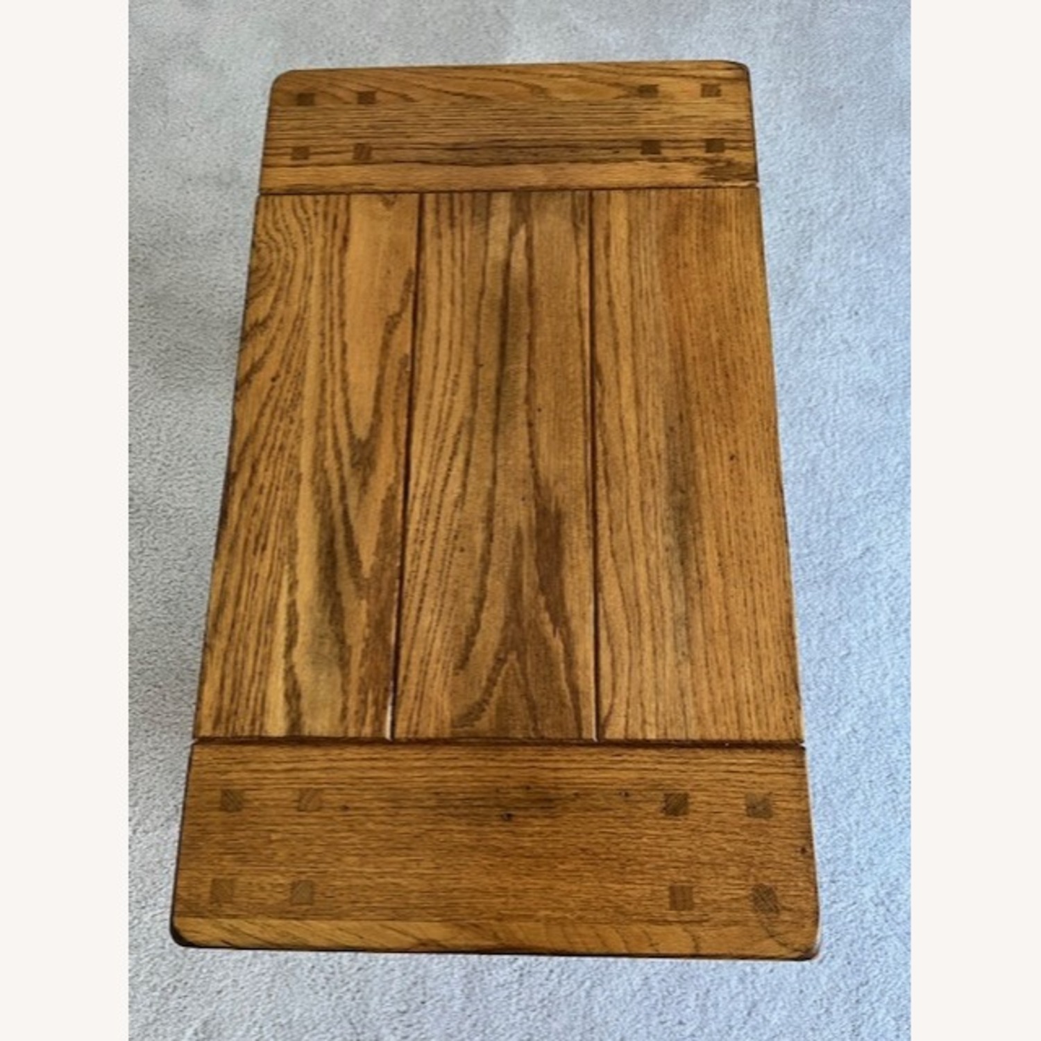 Light Brown Side Table - image-5