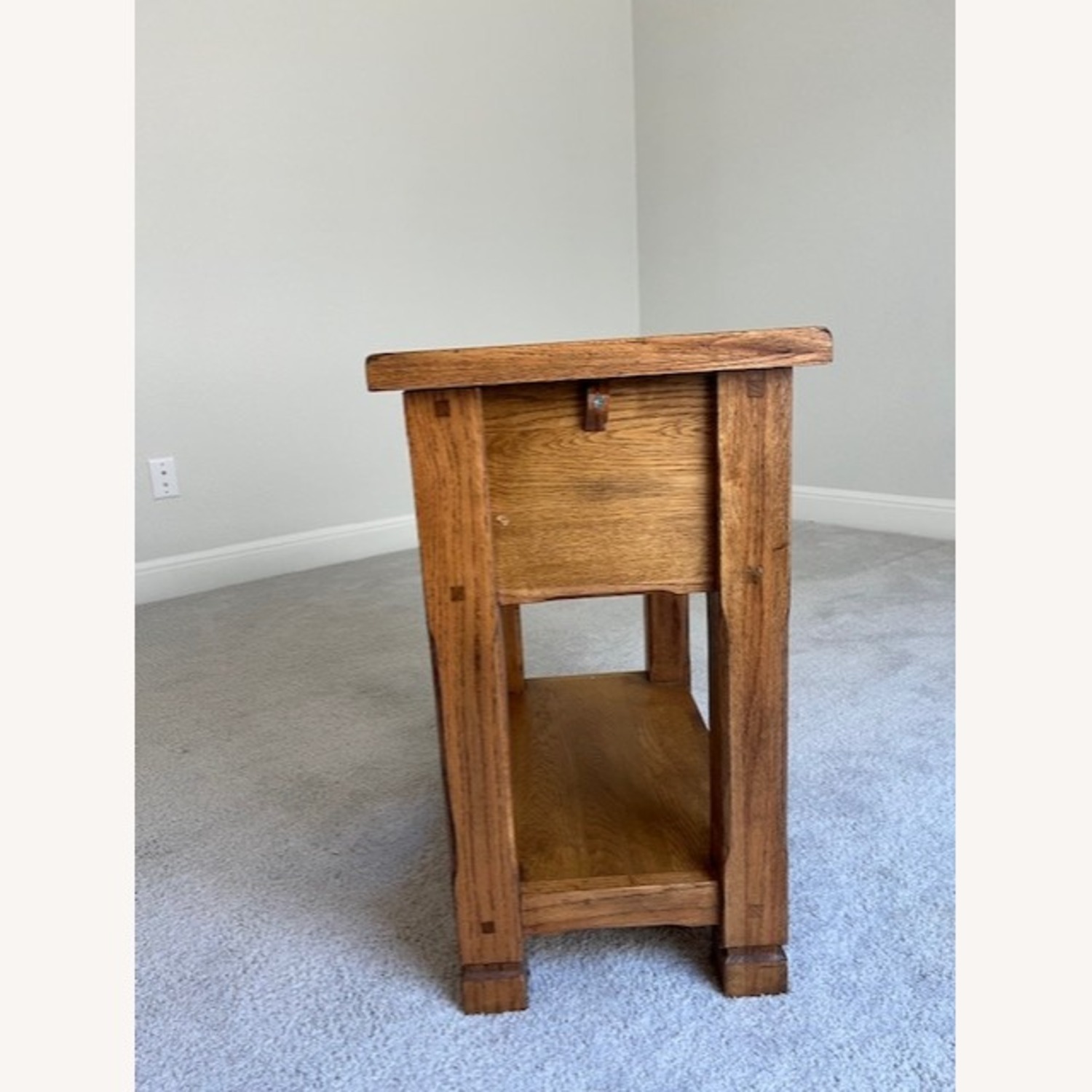 Light Brown Side Table - image-8