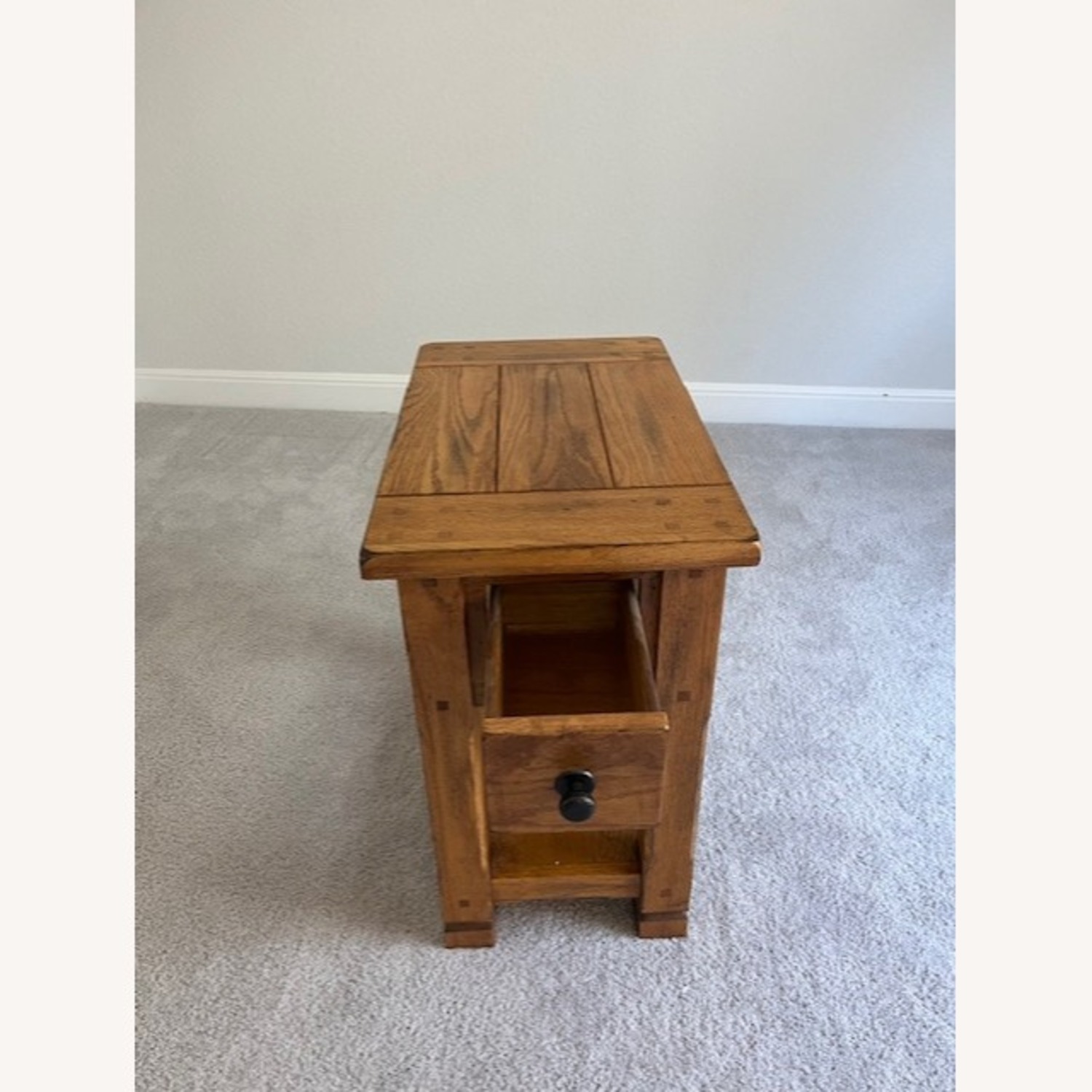 Light Brown Side Table - image-4