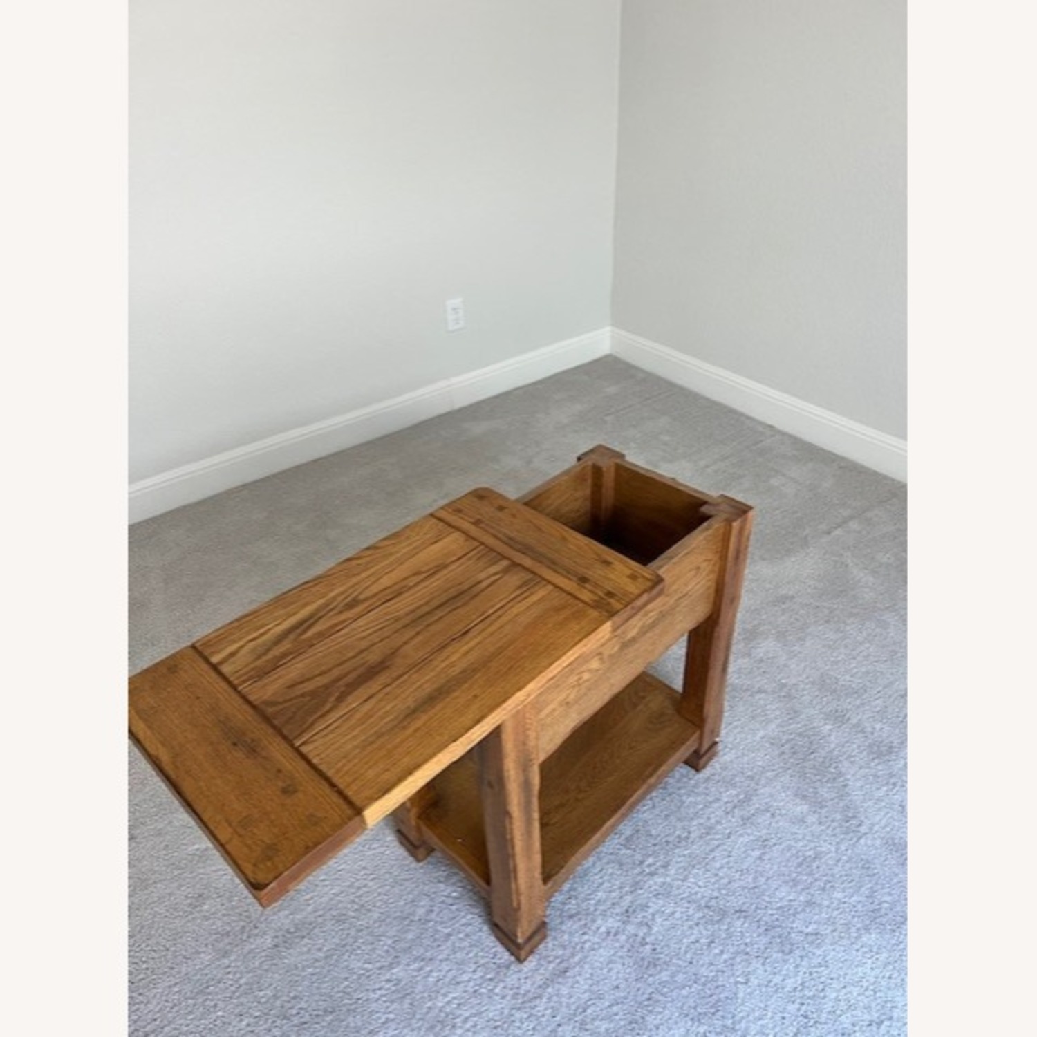 Light Brown Side Table - image-6