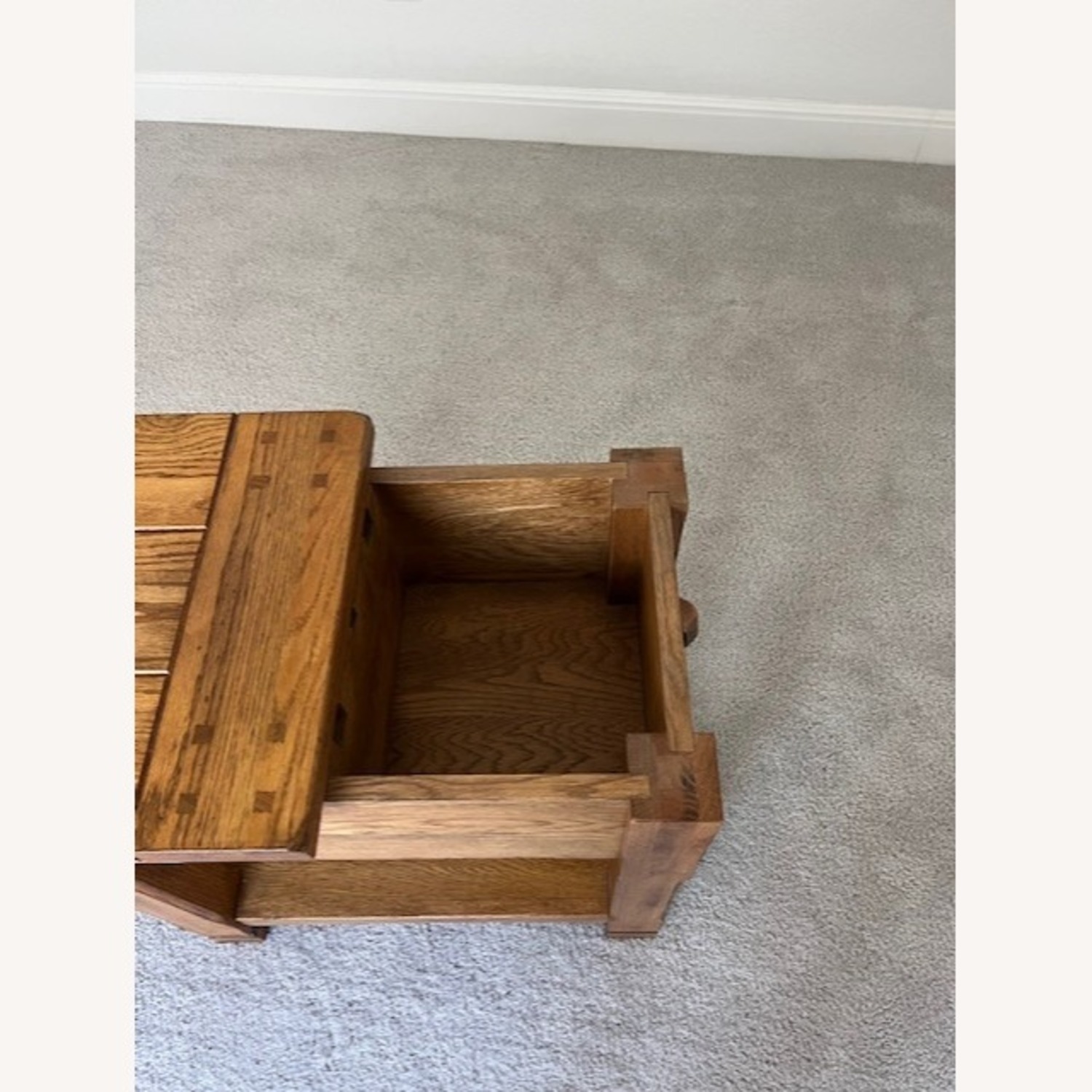 Light Brown Side Table - image-7