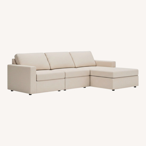 Used Ashley Furniture 3 Piece Modular W Chaise for sale on AptDeco