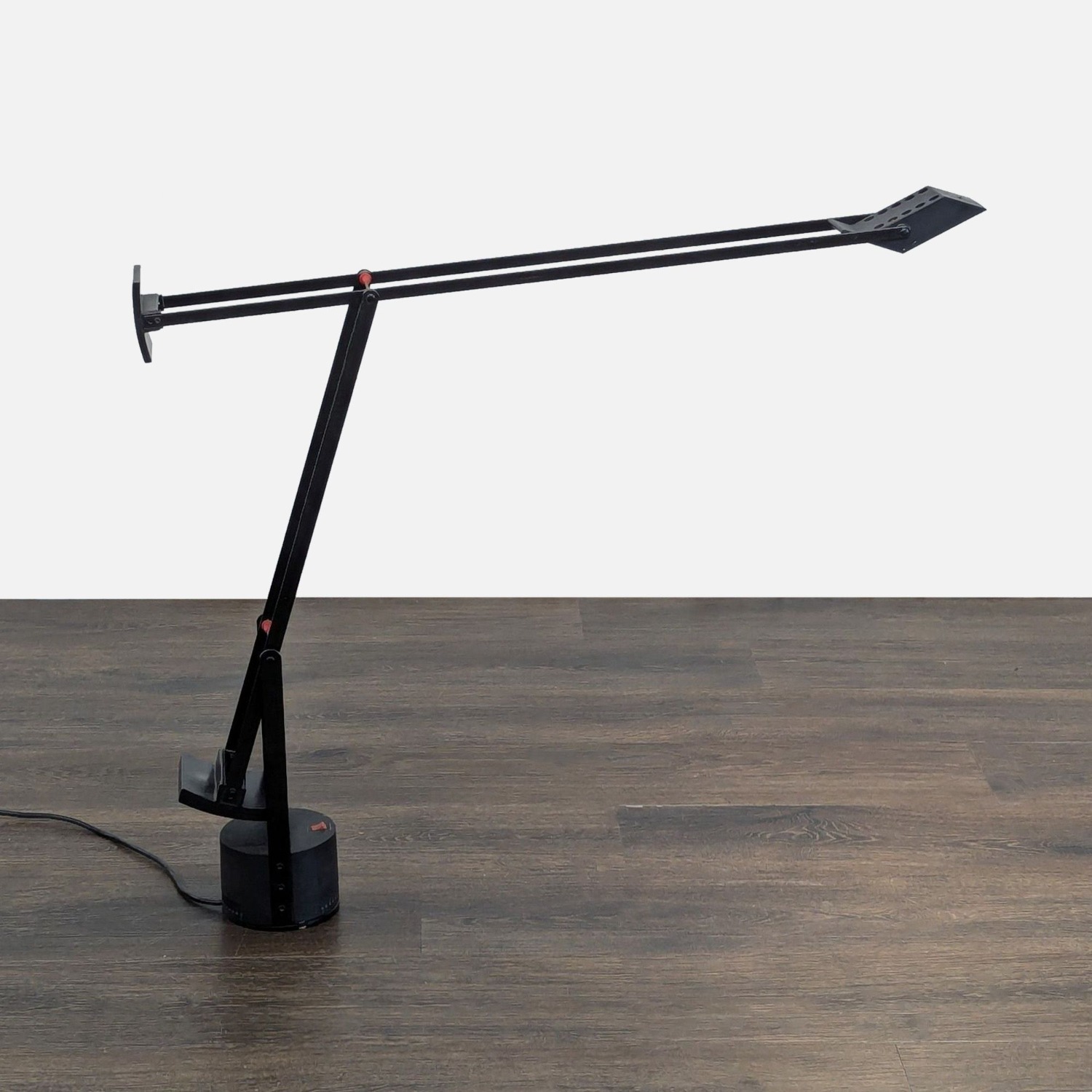 Artemide Tizio Adjustable Modern Black Desk Lamp - image-3