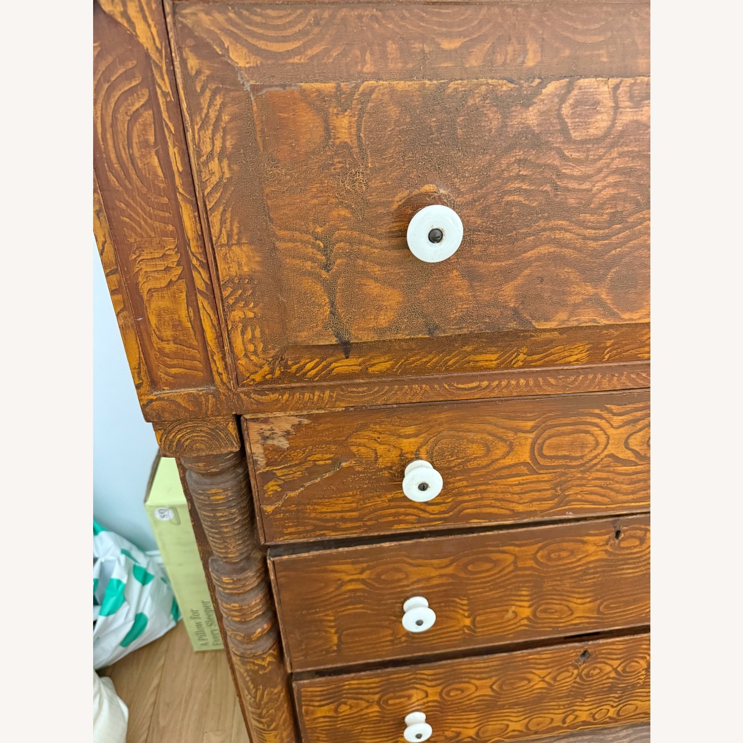 Solid Tiger Wood Vintage Charming Dresser - image-3