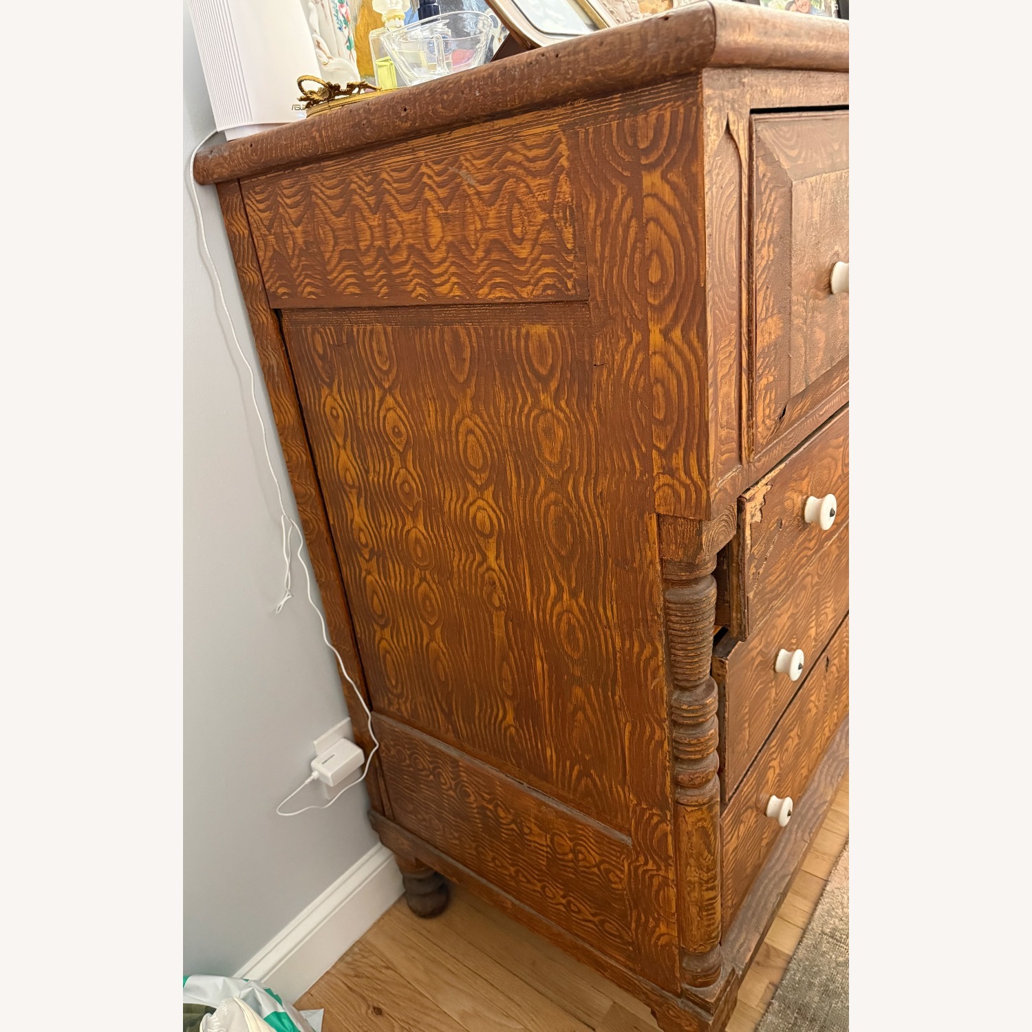 Solid Tiger Wood Vintage Charming Dresser - image-2