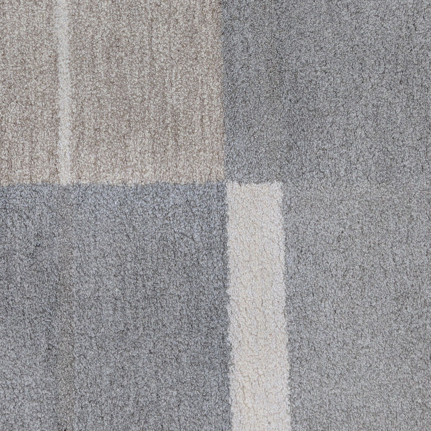 Surya Fowler Modern Geometric Area Rug-Gray & Beige  7' x 10' - image-5