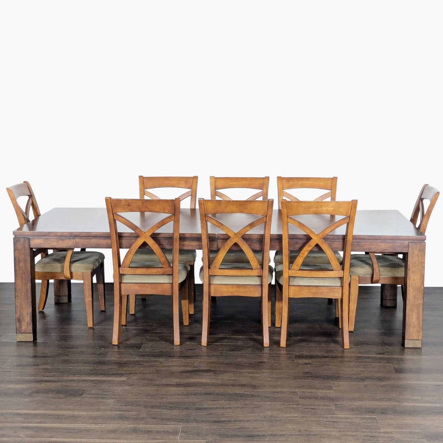 Bassett 9-Piece Wooden Extendable Dining Set   - image-4