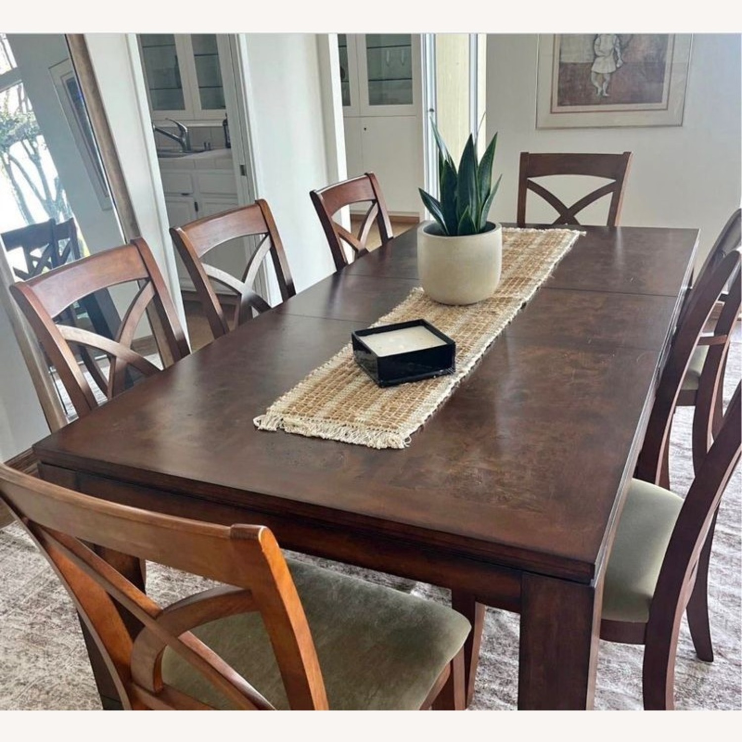 Bassett 9-Piece Wooden Extendable Dining Set   - image-19