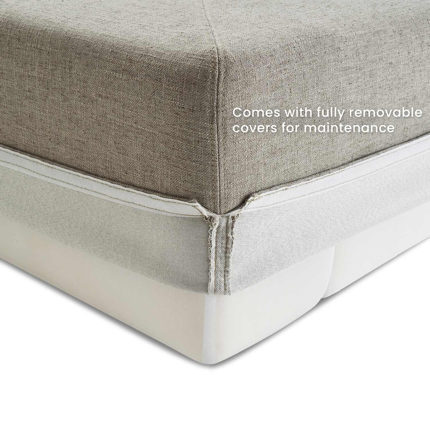 Castlery Dawson King Bed Frame in Seagull - image-5