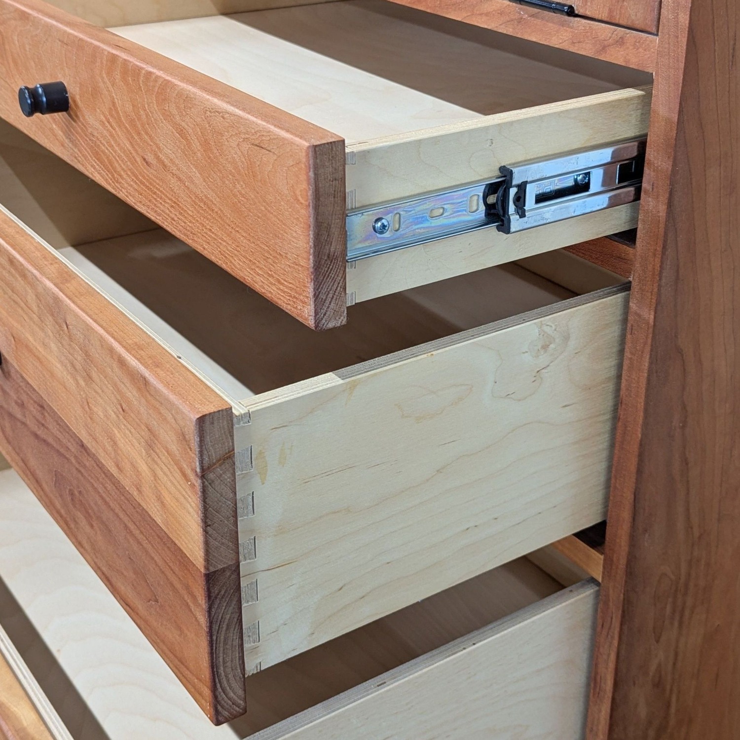 Room & Board Custom Bar Cabinet with Wine Rack - image-12