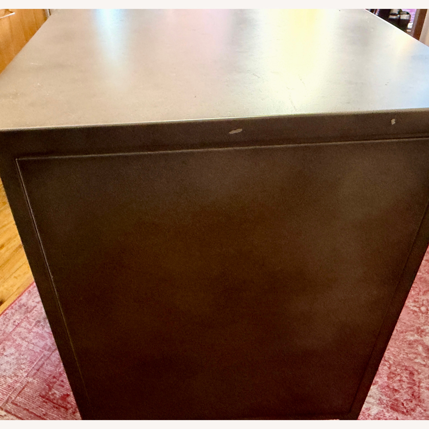 Pottery Barn Locker Storage Desk on Casters - image-7