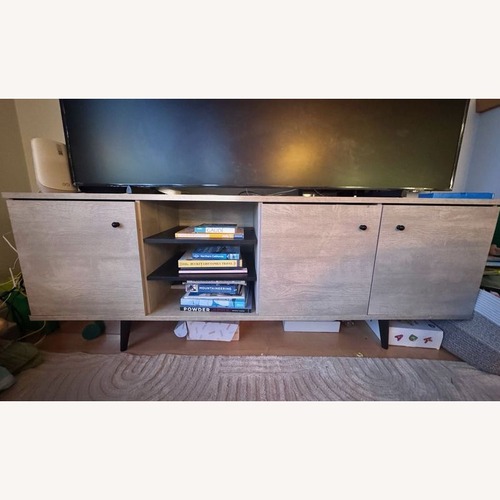Used Carson Carrington Hitra Mid-Century TV Stand for sale on AptDeco