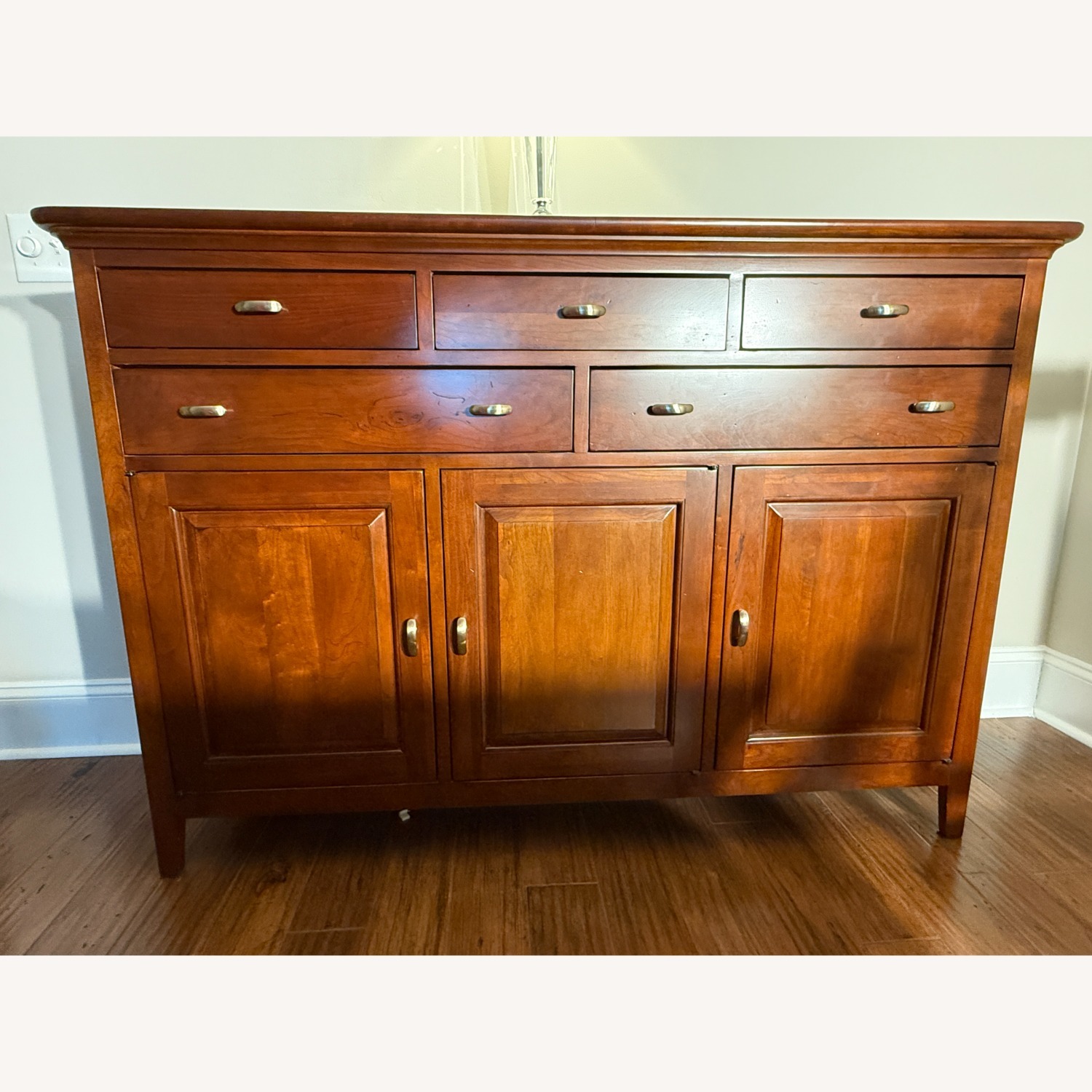 Kincaid Furniture Dark Brown Wood Sideboard - image-8