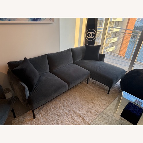 Used West Elm Penn Set Fabric 3+ Seater Sofa for sale on AptDeco
