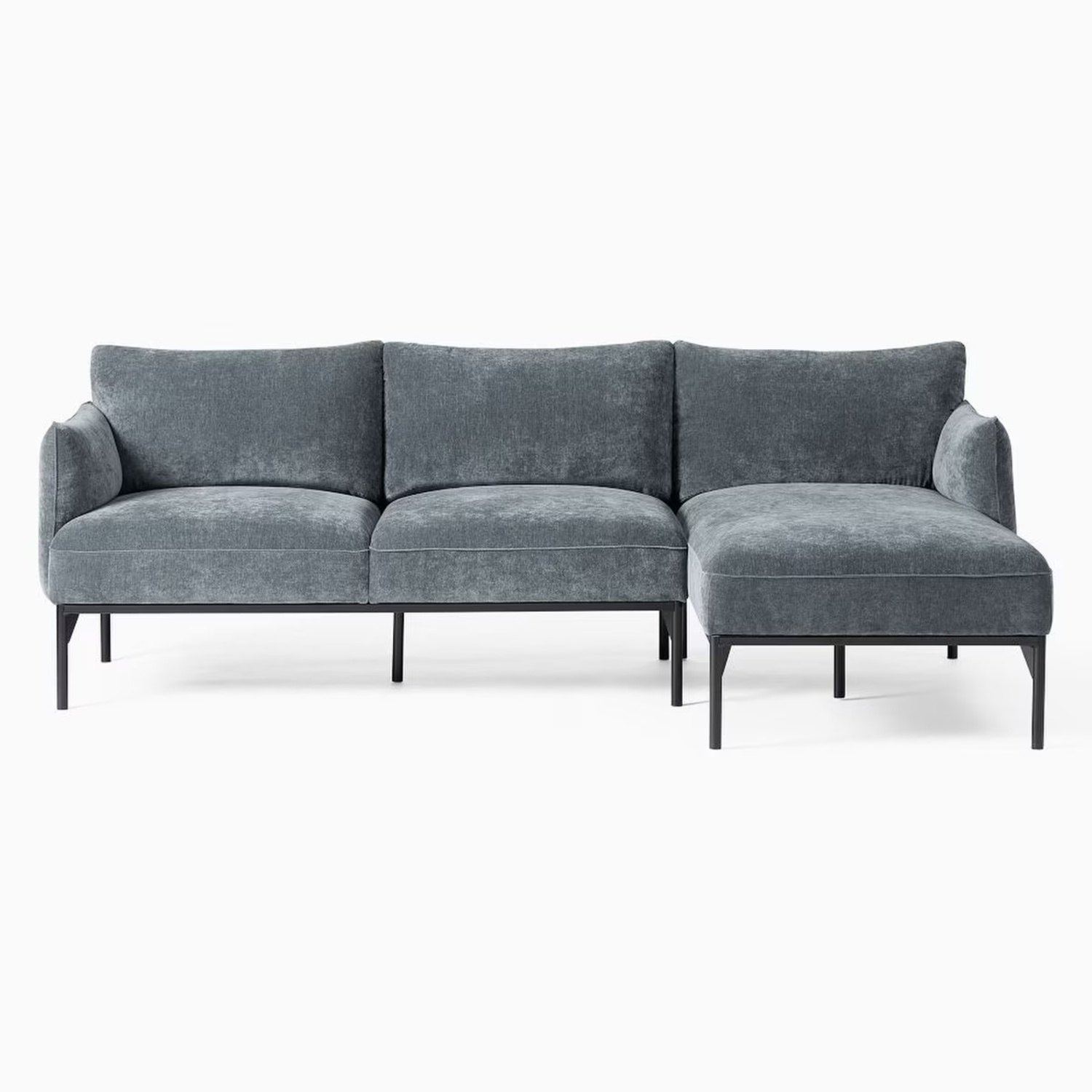 West Elm Penn Set Fabric 3+ Seater Sofa - image-5