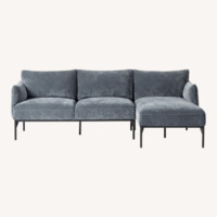 West Elm Penn Set Fabric 3+ Seater Sofa