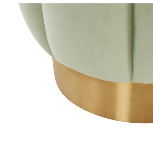 Used Safavieh Channel Tufted Ottoman for sale on AptDeco