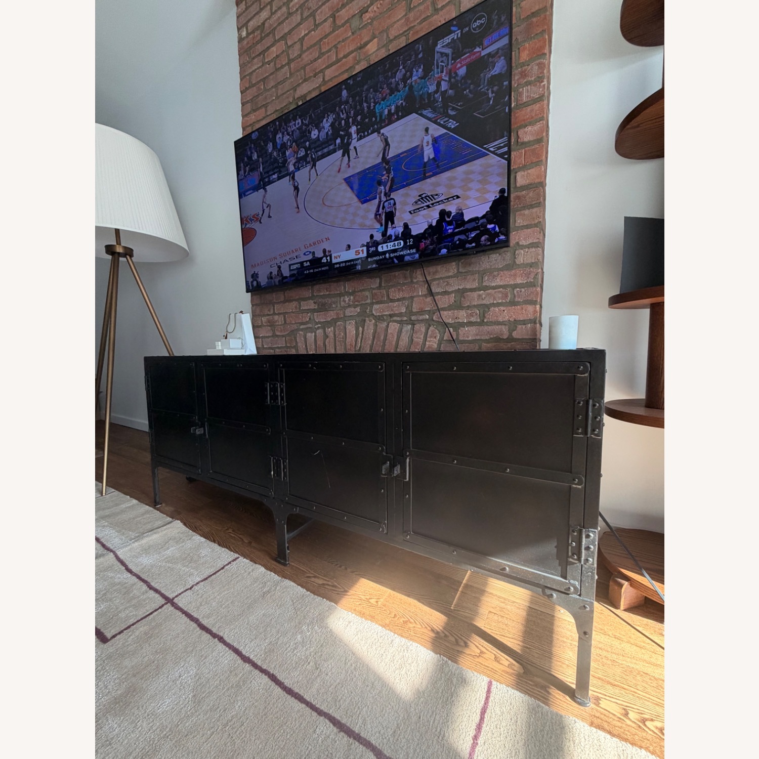 Restoration Hardware Black Sideboard - image-1