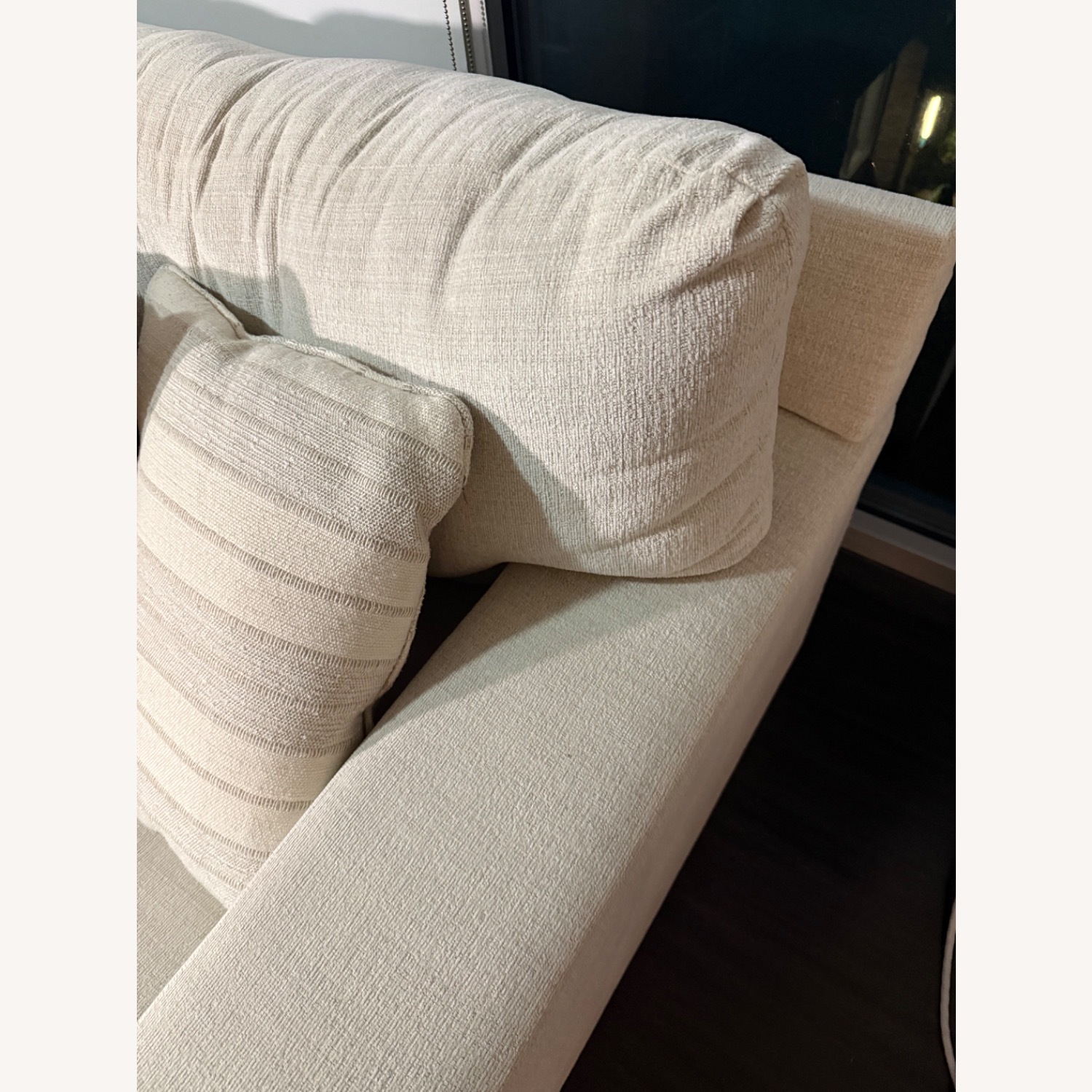 Ashley Furniture Maggie Natural Fabric 3+ Seater Sofa - image-6