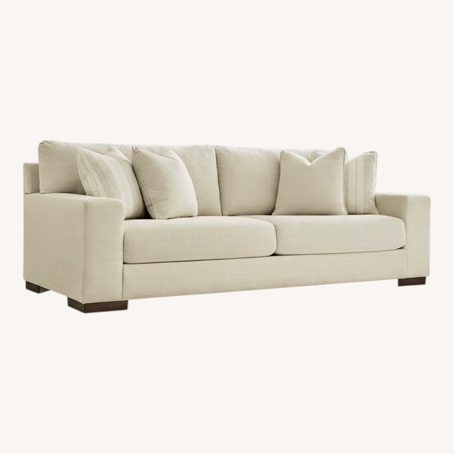 Ashley Furniture Maggie Natural Fabric 3+ Seater Sofa - image-0