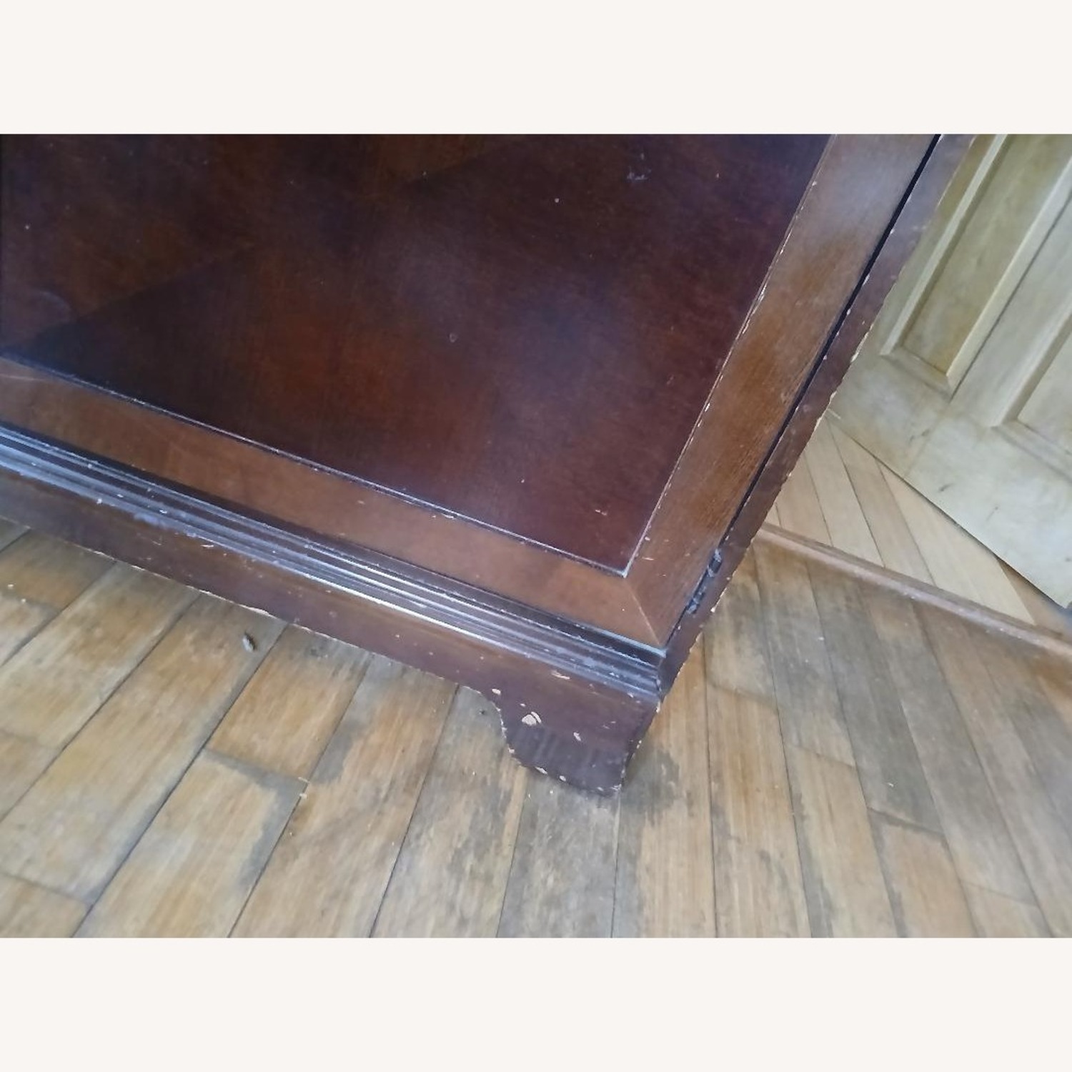 Houzz Dark Brown Wood Media Storage - image-3