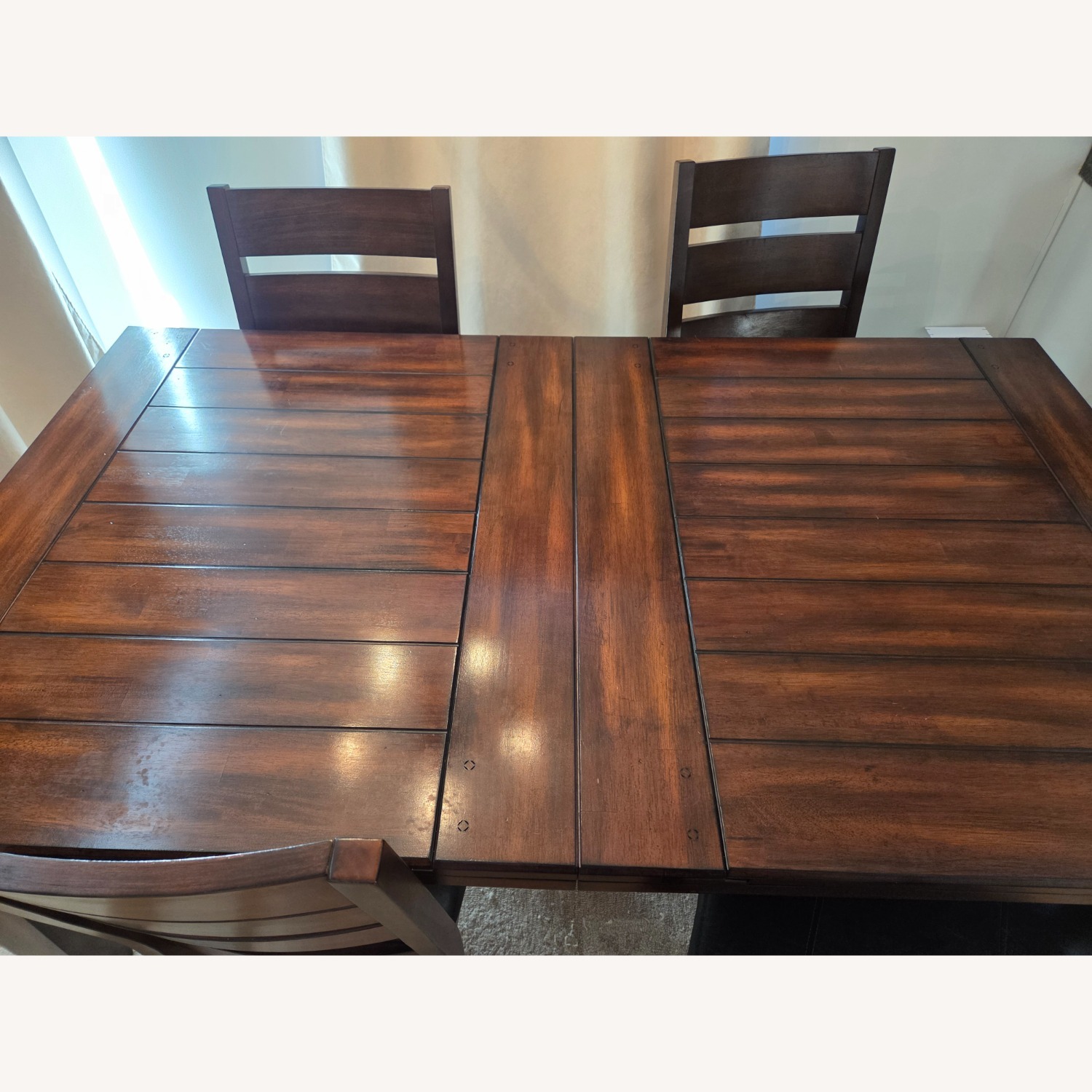 Ashley Furniture Dark Brown Wood Dining Sets - image-2