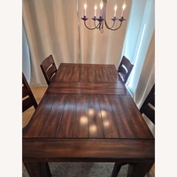 Ashley Furniture Dark Brown Wood Dining Sets