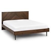 Article Nera Walnut Queen Bed