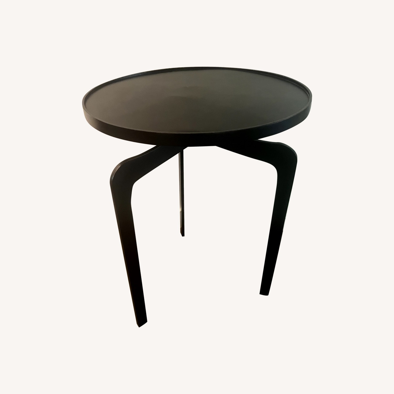 Modern Side Metal Table Jens Risom Style 3 Legs - image-8