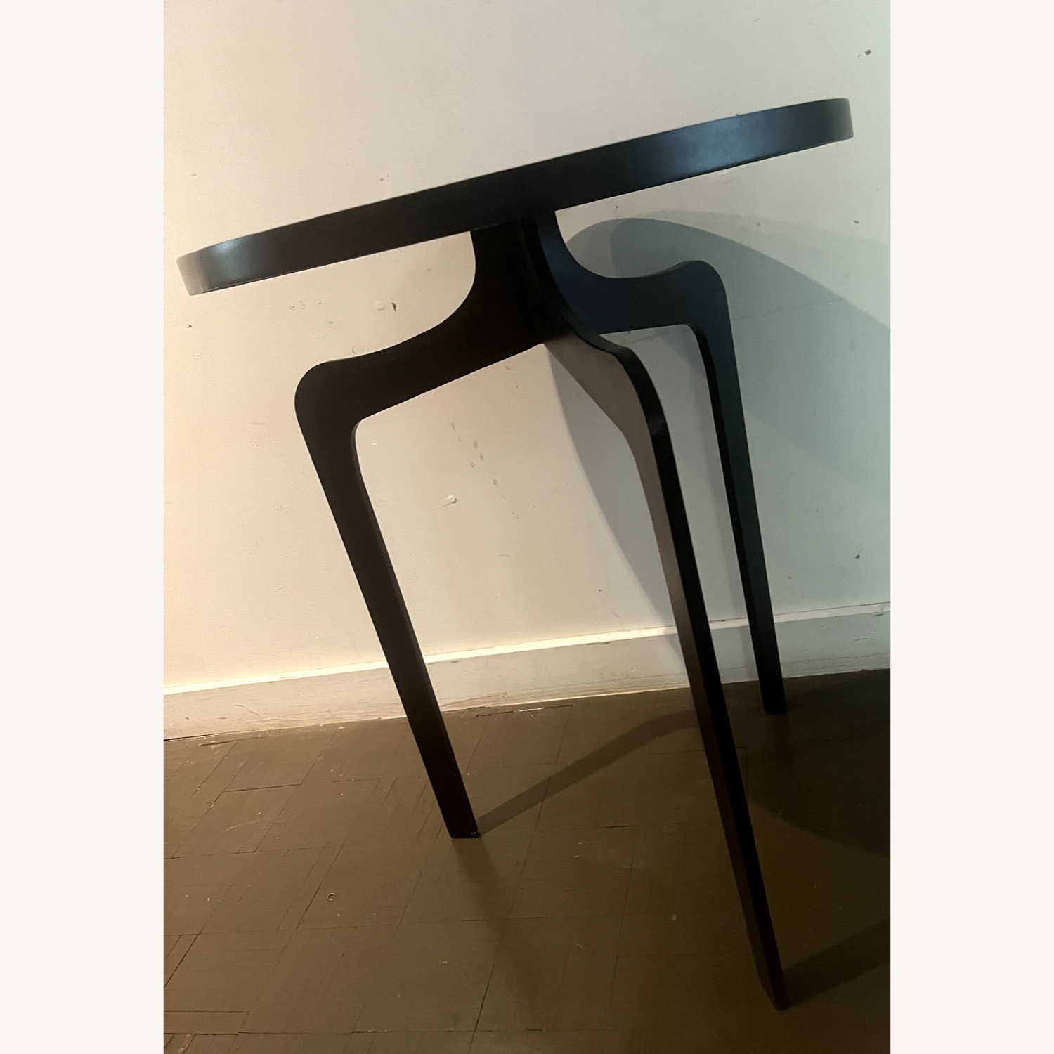 Modern Side Metal Table Jens Risom Style 3 Legs - image-5