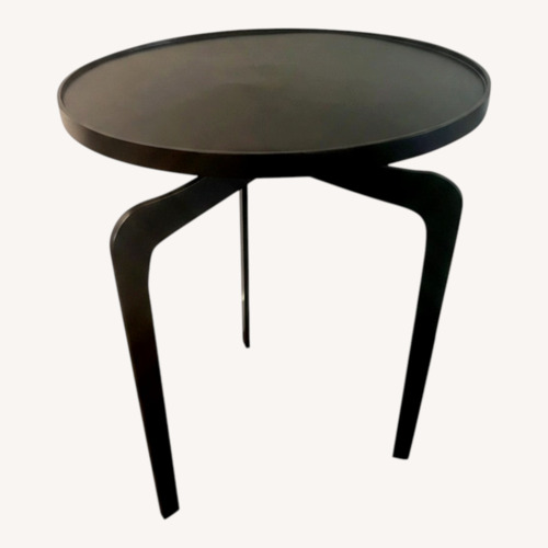 Used Modern Side Metal Table Jens Risom Style 3 Legs for sale on AptDeco