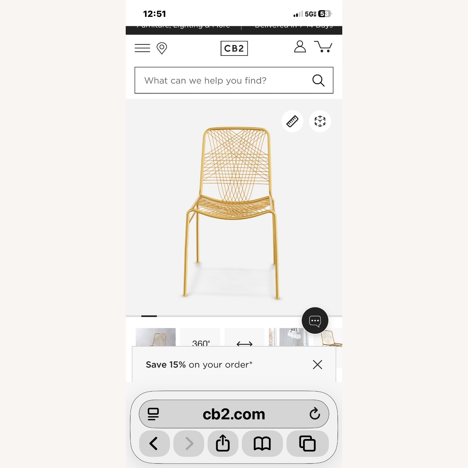 CB2 Alpha Accent Chairs - image-1