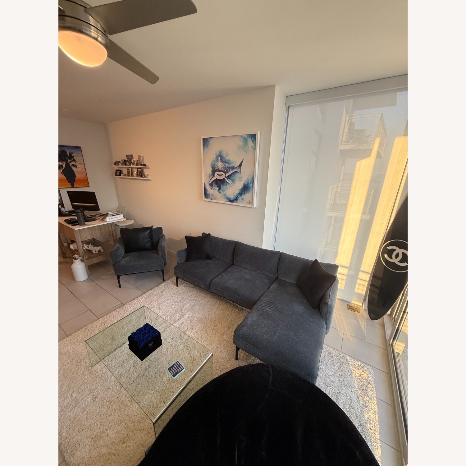 West Elm Penn Fabric Accent Chair  - image-3