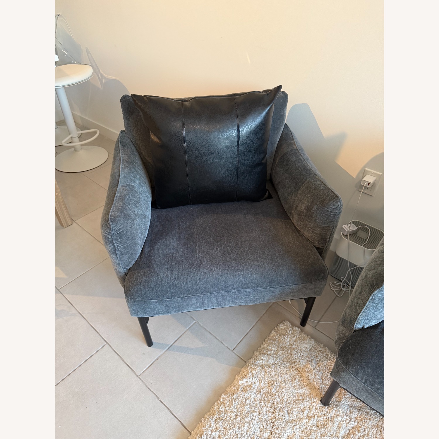 West Elm Penn Fabric Accent Chair  - image-1