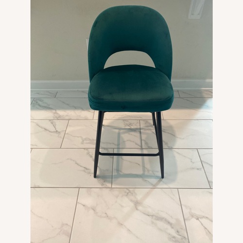Used Dorel Home Products Green Velvet Stools for sale on AptDeco