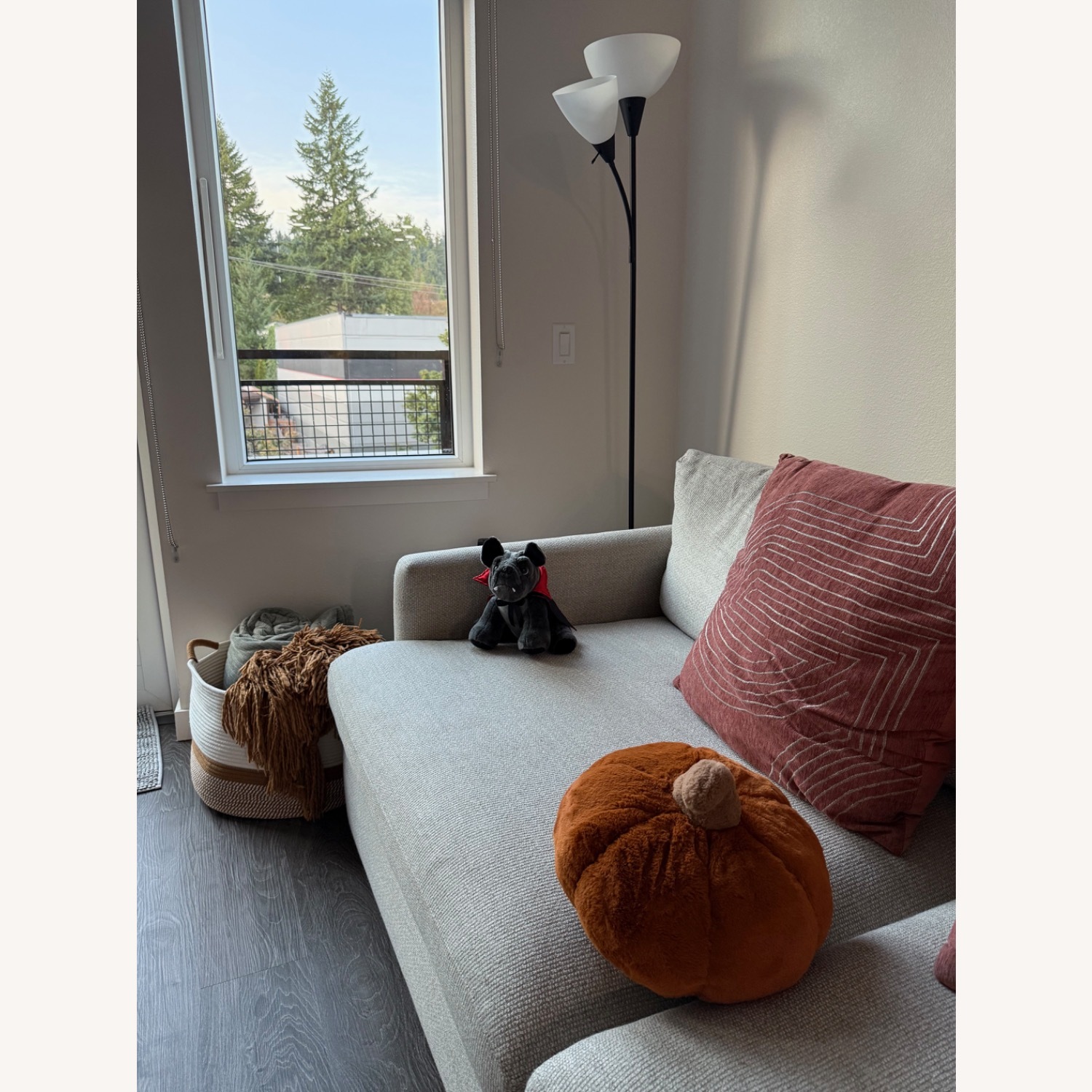 Crate and Barrel Lounge Deep Sofa 93" - image-5