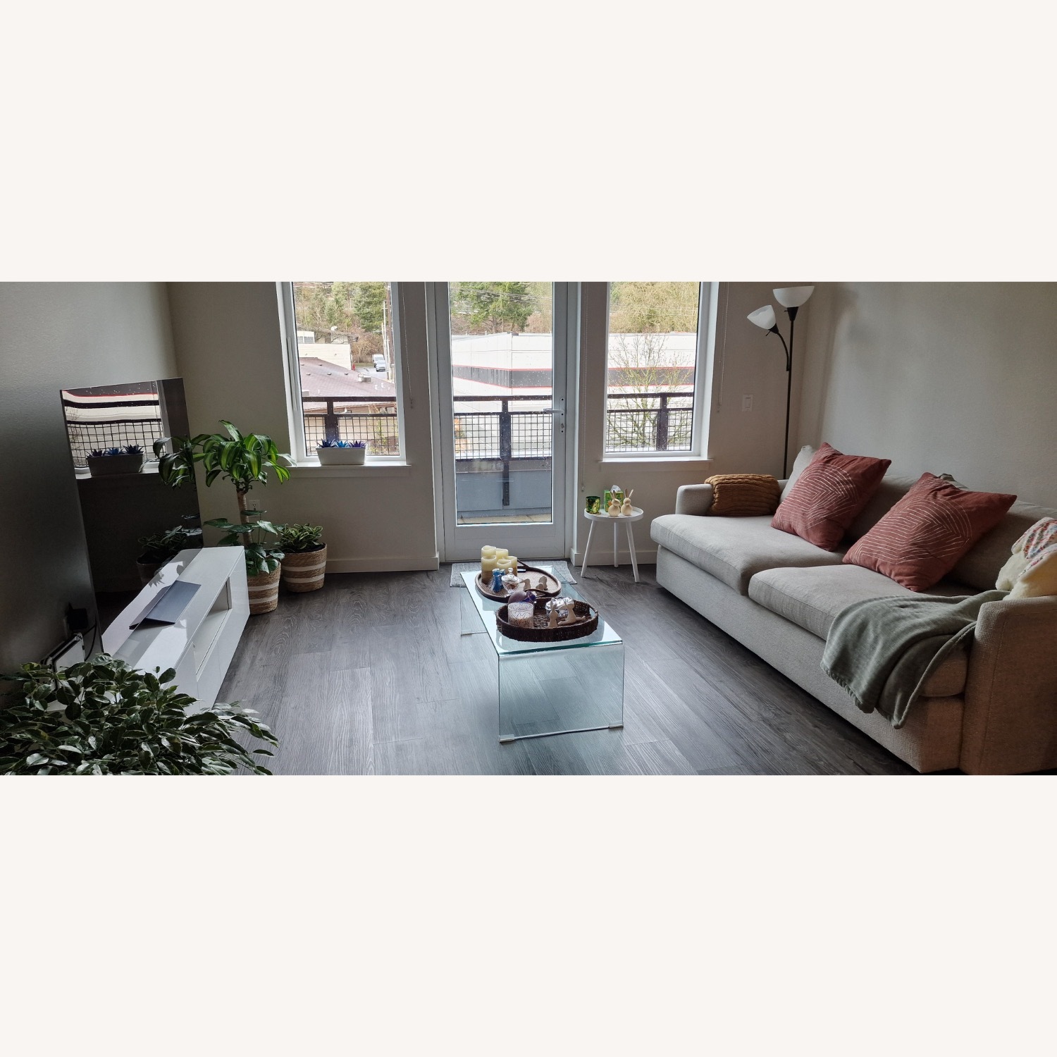 Crate and Barrel Lounge Deep Sofa 93" - image-2