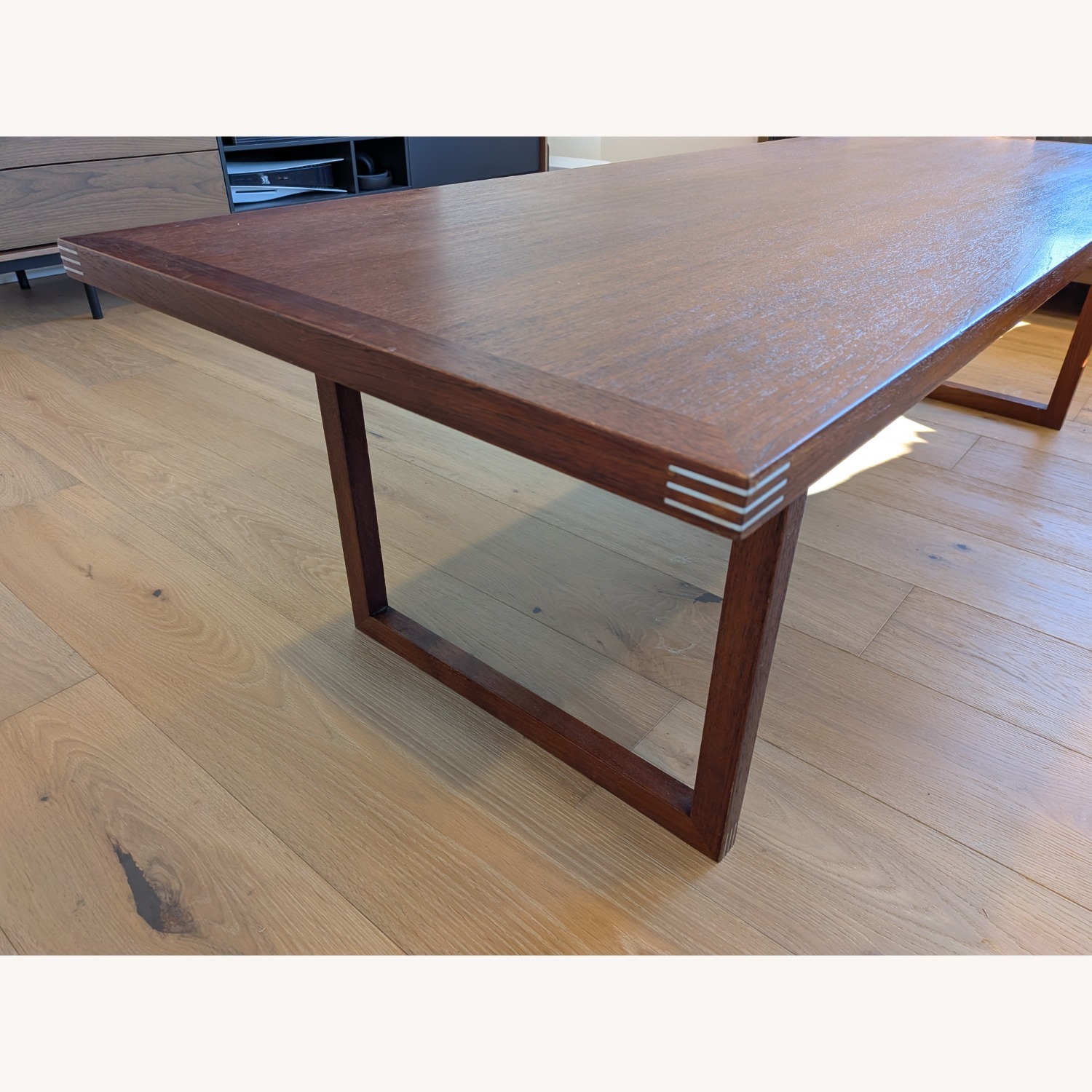 Vintage/Antique Cherry Wood Coffee Table - image-5