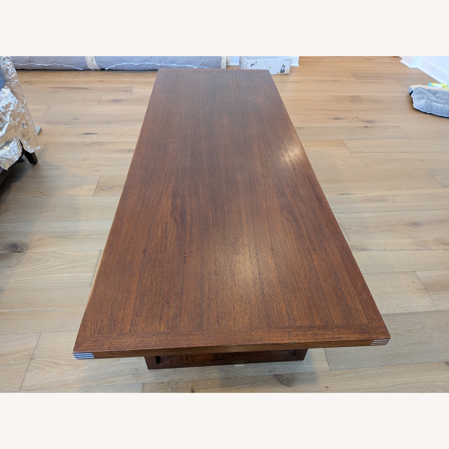 Vintage/Antique Cherry Wood Coffee Table - image-2