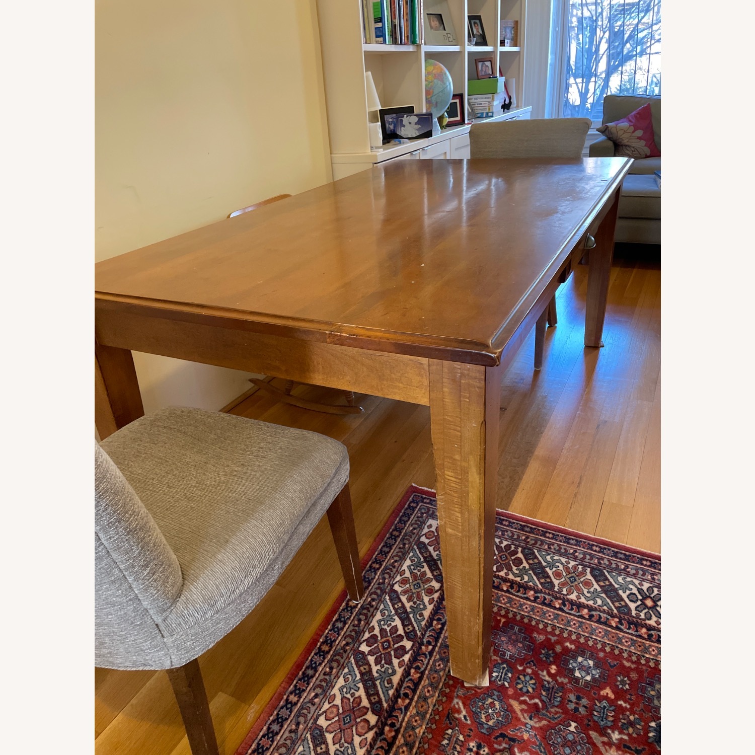 Pottery Barn Parker Honey Oak Dining Table - image-4