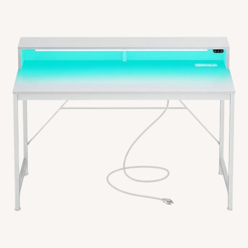 Used Rolanstar White Desk for sale on AptDeco