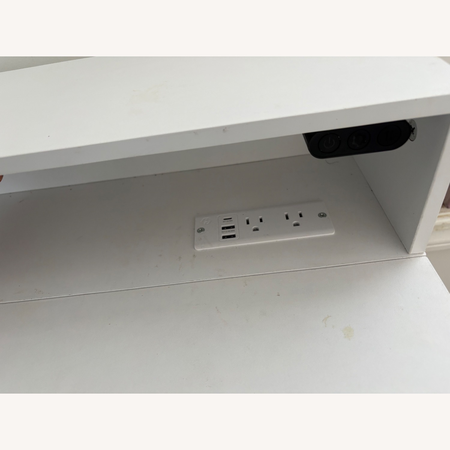 Rolanstar White Desk - image-5