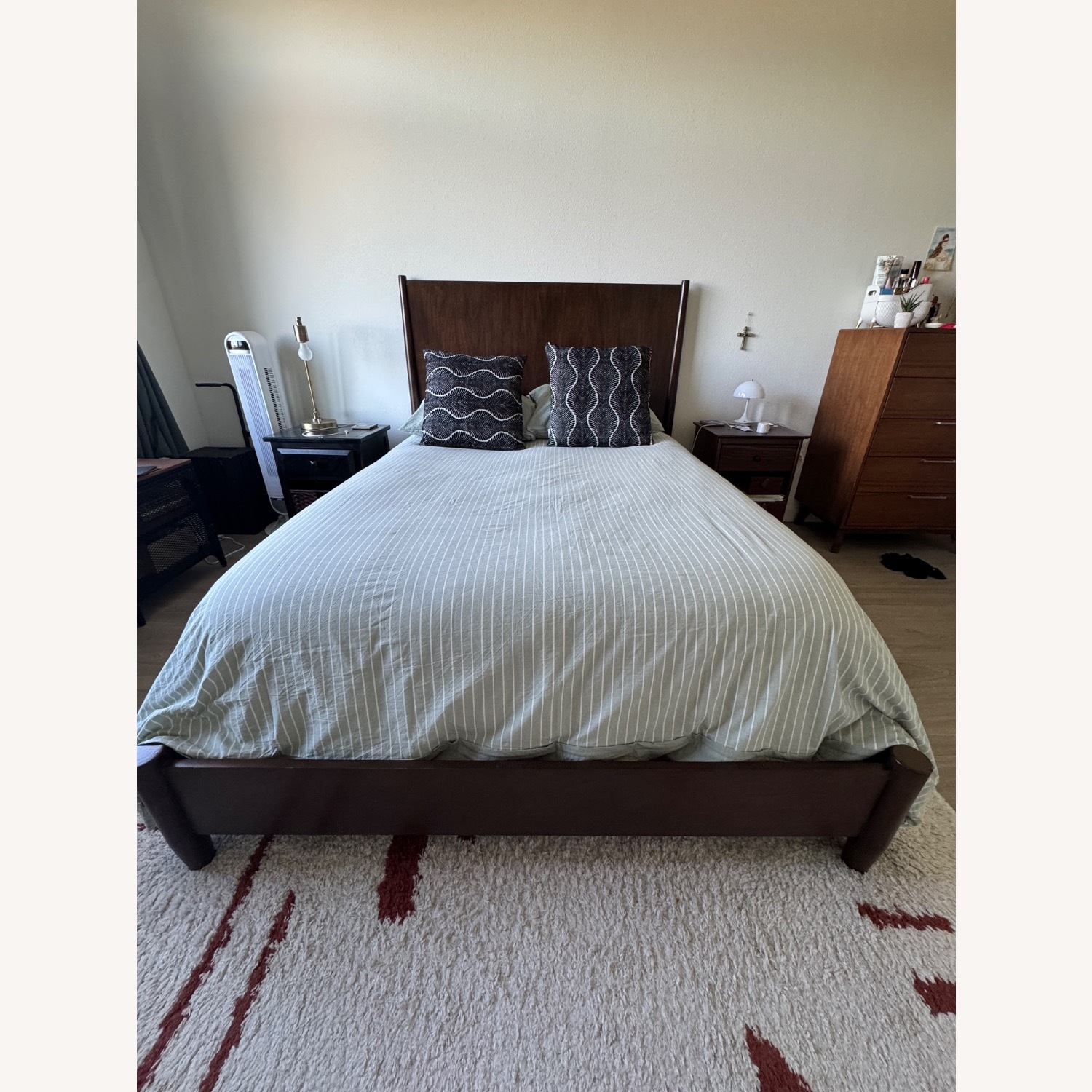 AllModern Williams Bed Dark Brown Wood Full Bed - image-4