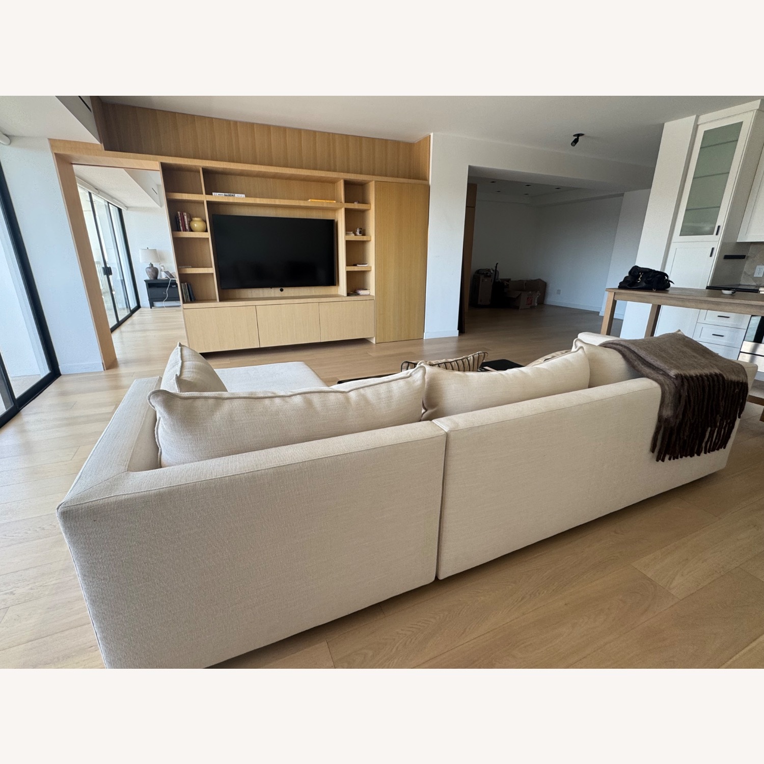 West Elm Melbourne Natural 3+ Piece Sectional - image-5